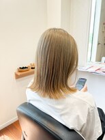 ヘアサロン マコ(Hair Salon maco) ハイトーンベージュカラー