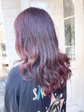 アミュレ(Amule) 春夏人気暖色系カラー大人の可愛さ引き出すふんわりカールヘア