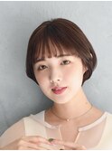 万能マッシュショートボブ