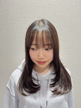 ポイントファイブバイソレイユ 小松店.5 by SOLEIL) 【レイヤー】【顔まわり】【髪質改善】