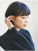 イメチェンフルバング似合わせカットハッシュカット[銀座]