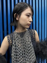 オーシャン(Ocean)&nbsp;［Ocean Hair&Life 水田］顔周りレイヤー☆切りっぱなしボブ