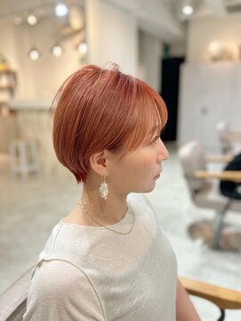 スノウ(snow) ハイトーンショートマッシュ