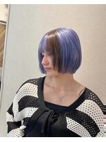 ローレン(Lolen.)&nbsp;【ライラックブルー×ブラック/小顔ヘア】嶋津 雄大