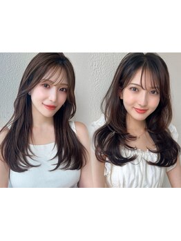 前髪×顔周りカットで叶う小顔魅せ！高いカット技術で扱いやすさ抜群のあなただけの優秀ヘアに＊