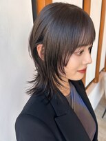サラビューティーサイト 志免店(SARA Beauty Sight)&nbsp;【志免】レイヤーウルフ/透明感グレージュ☆山之内
