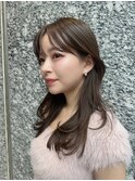 【EMMA GINZA】前髪　オリーブべージュ　小顔みせ【MARIA】