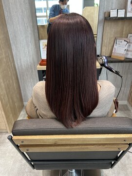 テラスヘア センダイ(TERRACE hair SENDAI) 【髪質改善艶カラー】12/29