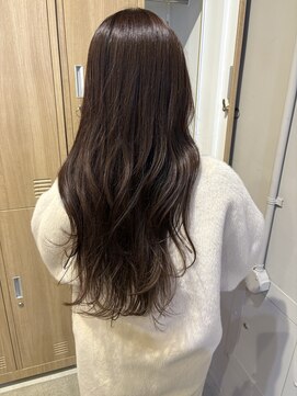 ローレンジウ(LOREN JU) 透明感髪質改善ベージュダブルカラーミルクティーグレージュ