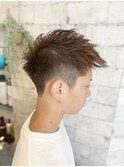 刈り上げ　ソフトモヒカン　フェード◎20代30代40代