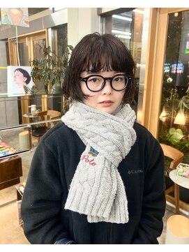 ラプト(rapt) ハニボブのくせ毛風パーマ