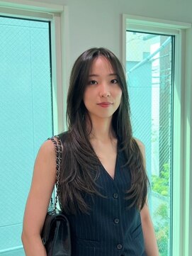 アオ ミナミアオヤマ(Ao. minami aoyama) 似合わせレイヤー／顔周りレイヤー/レイヤー/ロングレイヤー