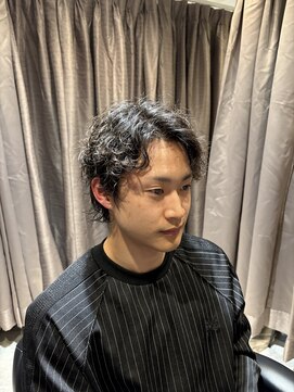 バーバーカズ(barberKAZU) メンズミディアムショートウルフ