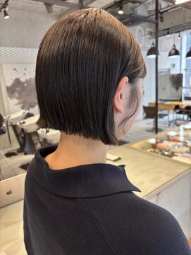 バロンフェム(baLon.fem) 【stylist園田】ぷつっと重ためbob