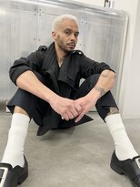 ケプカ(KEPKA)&nbsp;メンズショート　ホワイトブロンド