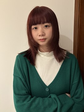 ヴィーヴォ オモテサンドウ(Vivo omotesando) カット&ダブルカラー/ダブルカラー/顔まわりカット/ピンクカラー