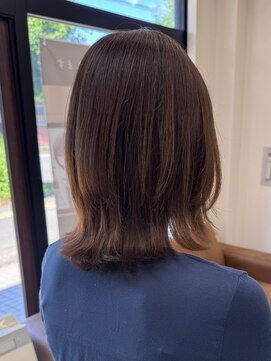 アンジュ 篠ノ井店(ange) 20代30代40代50代外ハネレイヤー