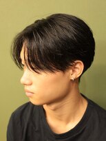 メゾンフォーメン 心斎橋店(Maison for men)&nbsp;刈り上げ/センターパート/ニュアンスパーマ/ラルフカール