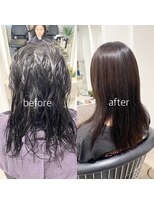 ハムレッツ ハムレッツオリジナル乾かしただけできまる髪質改善ストレート