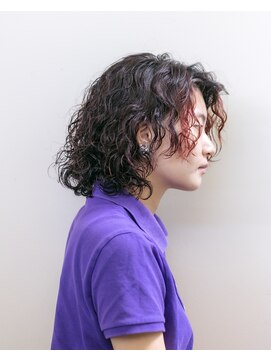 エルレ(Elure) ボブ#レイヤーカット#パーマ#ブリーチ#オレンジ#浜松#浜北#磐田