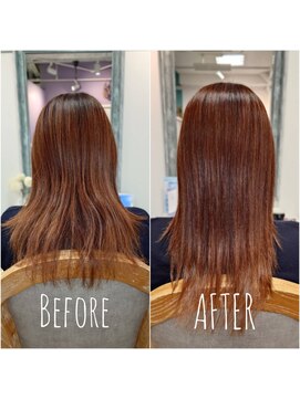 ティコ(tico@) ナチュラルストレート/髪質改善/酸性ストレート/うねり/艶髪