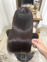 美髪専門サロン バイ マイル(美髪専門サロン by mile)&nbsp;【髪質改善カラー&アルカリ酸熱トリートメント】ピンクパープル