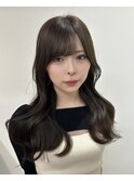 《渋谷/表参道》小顔見えNo.1!コテ巻き顔まわりレイヤーカット