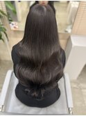 髪質改善カラー×赤み消しカラー×くすみベージュ×艶髪×三宮