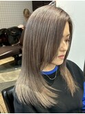 ミルクティーグレージュケアブリーチ