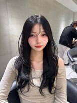 ロンドウル 熊本(Lond ulu)&nbsp;暗めカラー/レイヤーカット/髪質改善/縮毛矯正/韓国ヘア