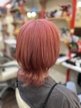 ピンクマッシュウルフ