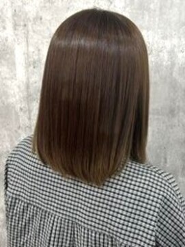 アルファ(alpha) 大人ガーリー/ダークアッシュ/似合わせカット/ミディアムレイヤ