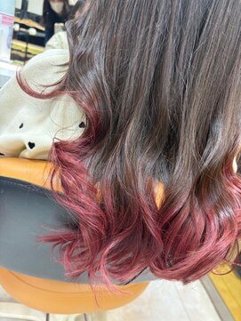 髪技空間アノン(anon) 裾グラデーション