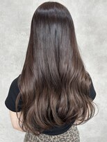 ルノン(LUNON)&nbsp;黒髪クラゲヘアーオリーブグレー小顔ココアベージュ