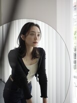 ヌヌ 渋谷 原宿 明治神宮前(nunu)&nbsp;レイヤーカットウルフカットボブグレージュオリーブべージュ