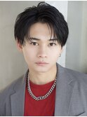 爽やか韓国風コンマバングショート刈り上げツーブロック