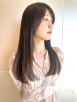 リノア 鵠沼海岸(LINOA)&nbsp;ダークアッシュ/似合わせカット/ミディアムレイヤー
