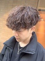 シーク 八王子(CHIC)&nbsp;波巻きマッシュ×ブラウンカラー【八王子】