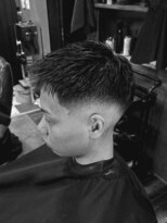 ラフテル ロマン(RAFTEL Roman)&nbsp;crew cut midlle fade クルーカット ミドルフェード