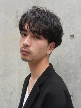 バイフィフス 原宿/表参道(by fifth) シャドウパーマルーズパーマスパイラルパーママッシュショート