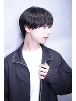 リメル 奥沢自由が丘店(Remel)&nbsp;ニュアンスパーマ黒髪ナチュラルマッシュ【Remel奥沢自由が丘】