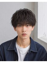 MEN's Baguz MEN'Sカット/ MEN'Sパーマ/ MEN'Sカラー 韓国風メンズマッシュ束感ニュアンスパーマ無造作ヘア