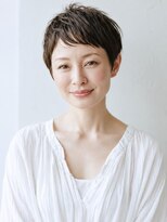 アニモ フィオレンテ 東川口店(animo FIORENTE) +animo東川口+ダークブラウン黒髪×オン眉ベリーショートc
