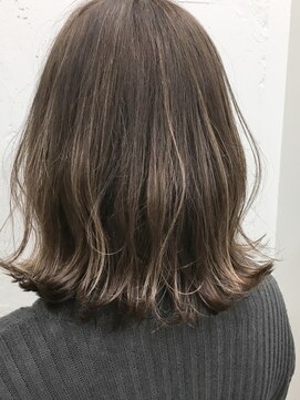 ブルーフェーセス 表参道(blue faces) 『bluefaces』フェザーハイライト&グレージュ