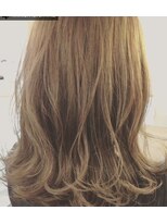 リコモ(Likkle More) ベージュ×レイヤー 担当中西 【十条 美容室 リコモ】