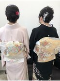 お呼ばれヘア
