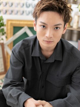 カバーヘア イヴ 戸頭店(COVER HAIR EVE) 外国人風カラー★モテワイルドアップバングａ戸頭10代20代30代