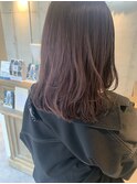 【DaVin中目黒】チェリーバイオレット ミディアムレイヤー