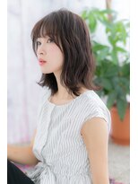 ミック 日暮里店(miq)&nbsp;外ハネオリーブアッシュ大人ボブディでラブクラシカルb