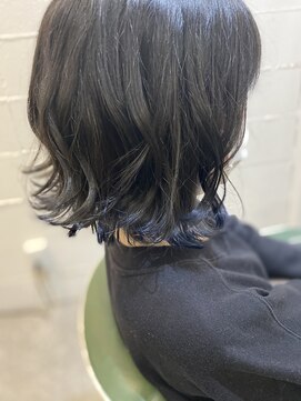 アルート 町田店(aroot) インナーカラーちらっとブルージュ